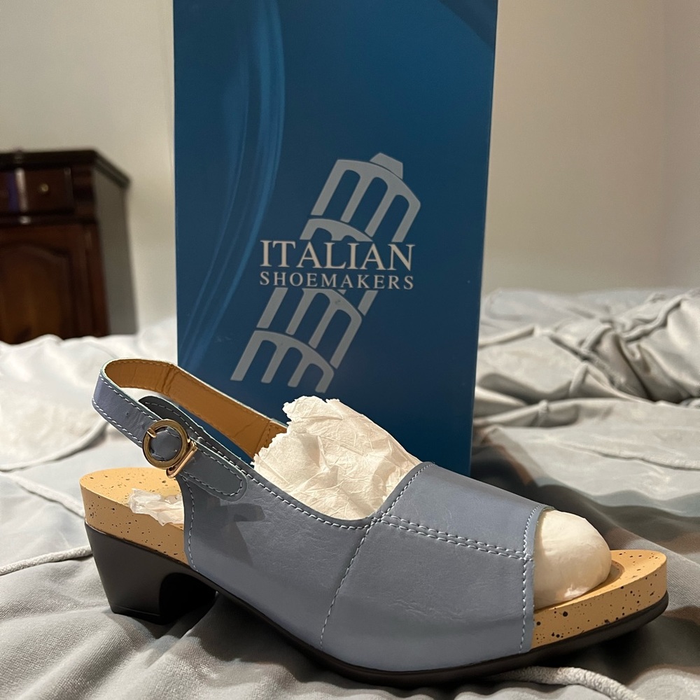 Italian Shoemakers Rona Slingback Heeled Sandals